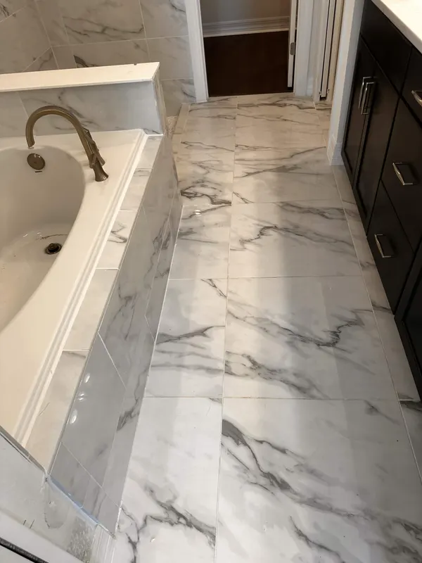 Full Bathroom by KR Flooring